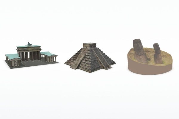Algunos modelos 3D de Google de sitios del patrimonio cultural