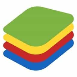 una capa de bloques azules, rojos, amarillos y verdes