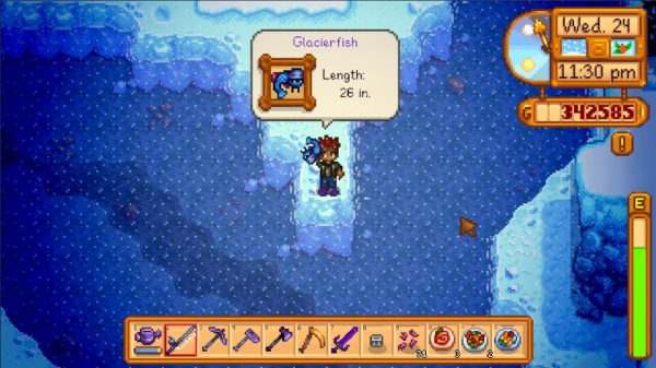 El pez glaciar es un bicho de aspecto peculiar
