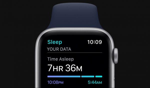 Seguimiento del sueño del Apple Watch 6