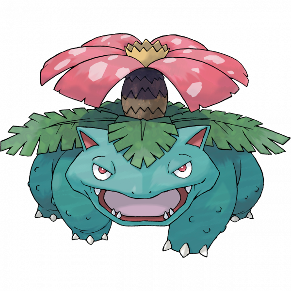 Venusaur es uno de los mejores pokémon de tipo veneno en Pokémon Go