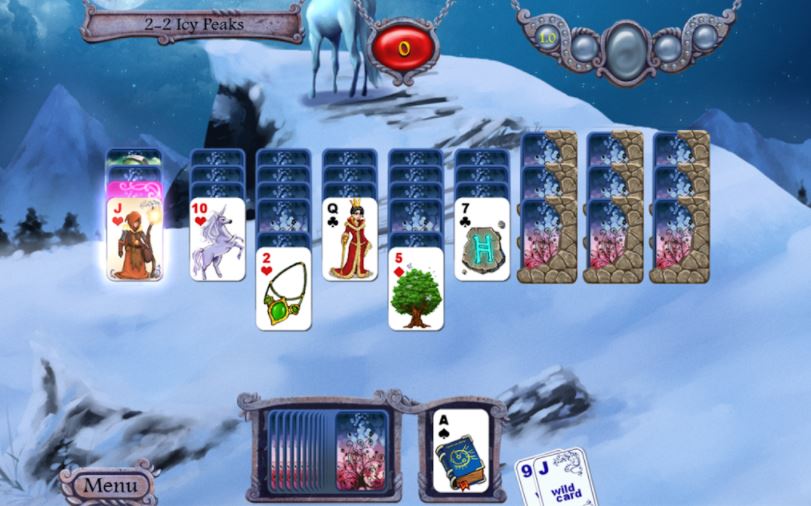 Modo de juego de muestra para el juego de cartas móvil Avalon Legends
