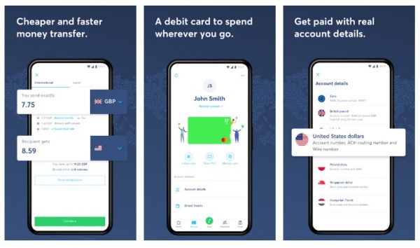 Wise se encuentra entre las aplicaciones como Cash App que ofrecen tarjetas de débito y crédito