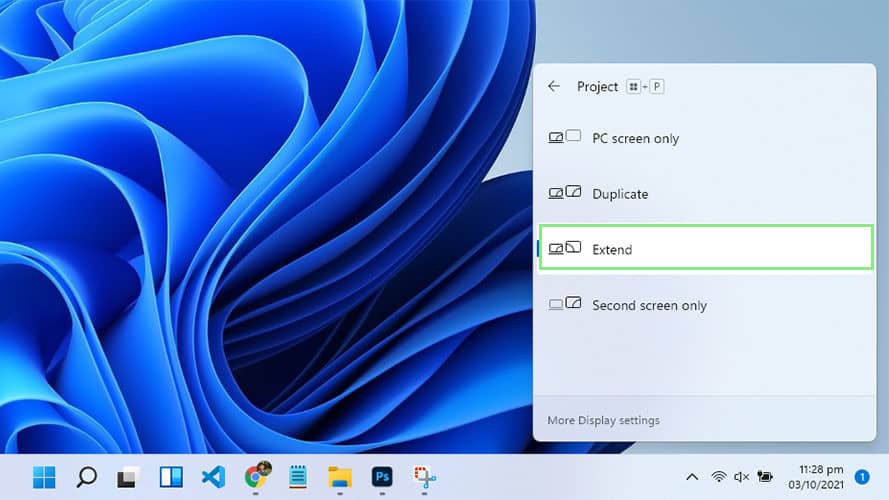 Cómo conectar varios monitores en Windows 11