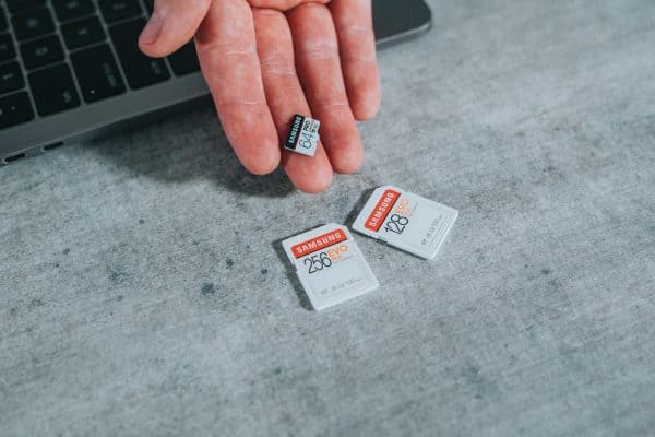 tarjetas microSD y SD