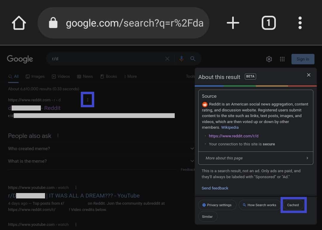 El caché de Chrome se puede usar para ver páginas con problemas de carga